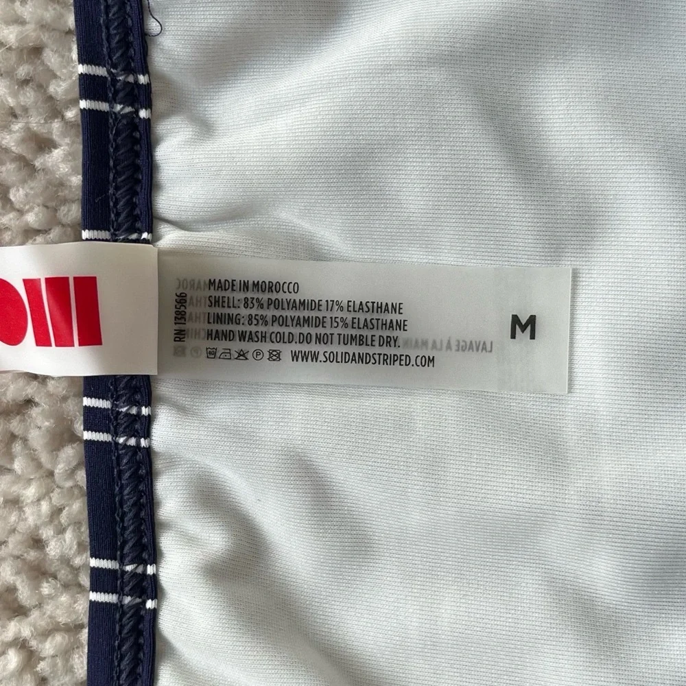 NWT Solid & Striped Navy Blue Bottoms | M